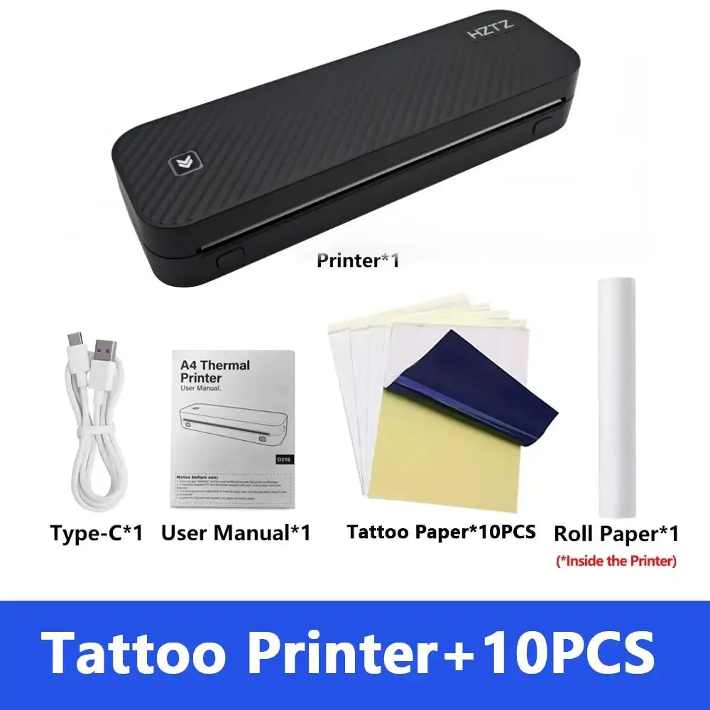 A4 Portable Printer Wireless Mobile Printer True Value