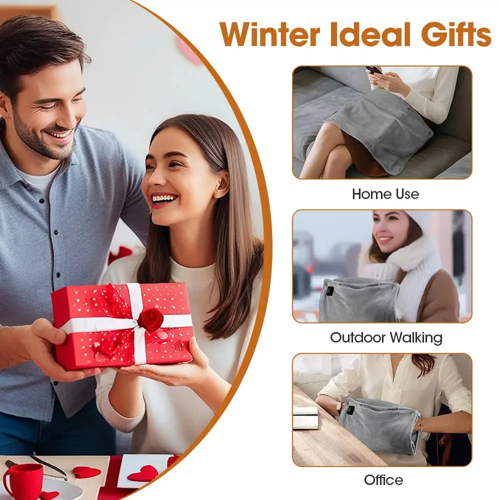 Electric Hand Warmer Winter Heated Warm Pocket Bag True Value