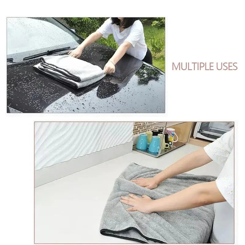 Microfiber  Car Wash Tower 100X40cm True Value