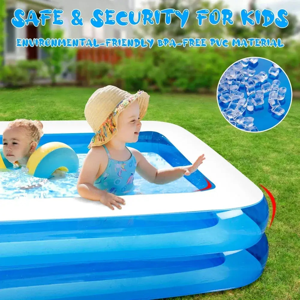 2m/2.6m Large Inflatable pool for children and adults True Value