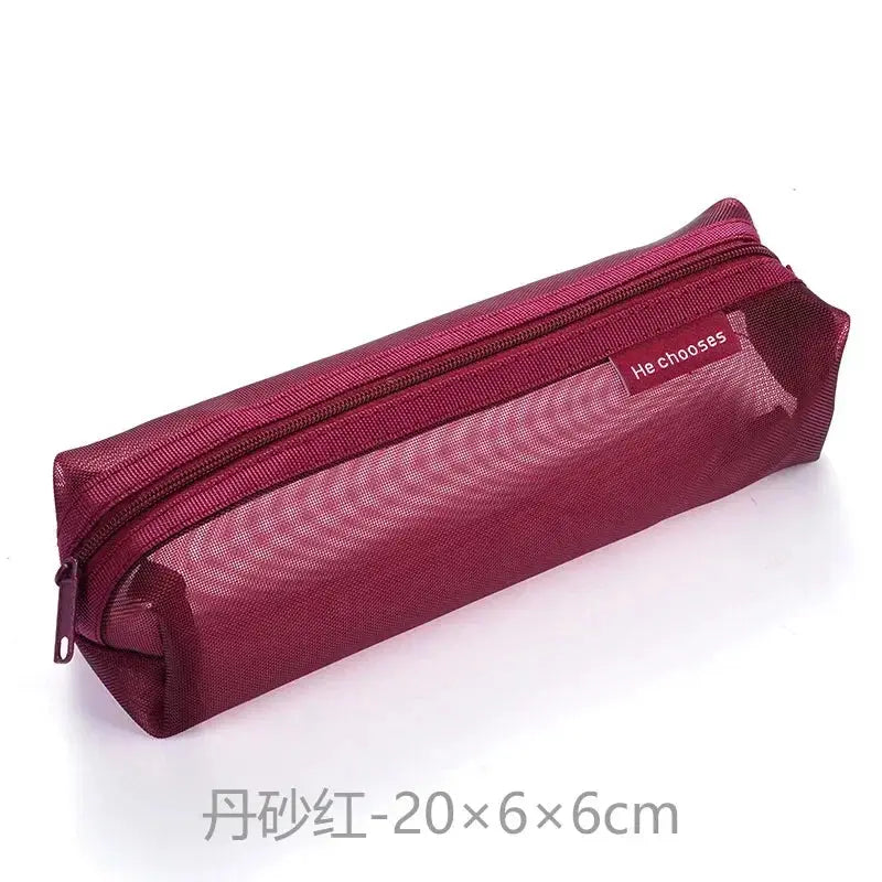 Transparent Stationery Pencil Bag True Value