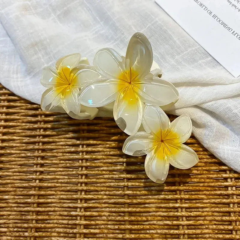 Flower  Ponytail Hair Clip for Girls True Value