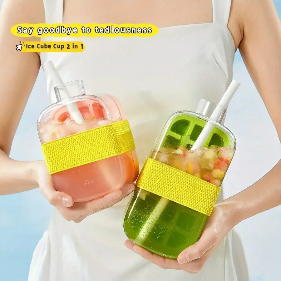 2 in 1 Watter cooling bottle, perfect fr Hot days. True Value