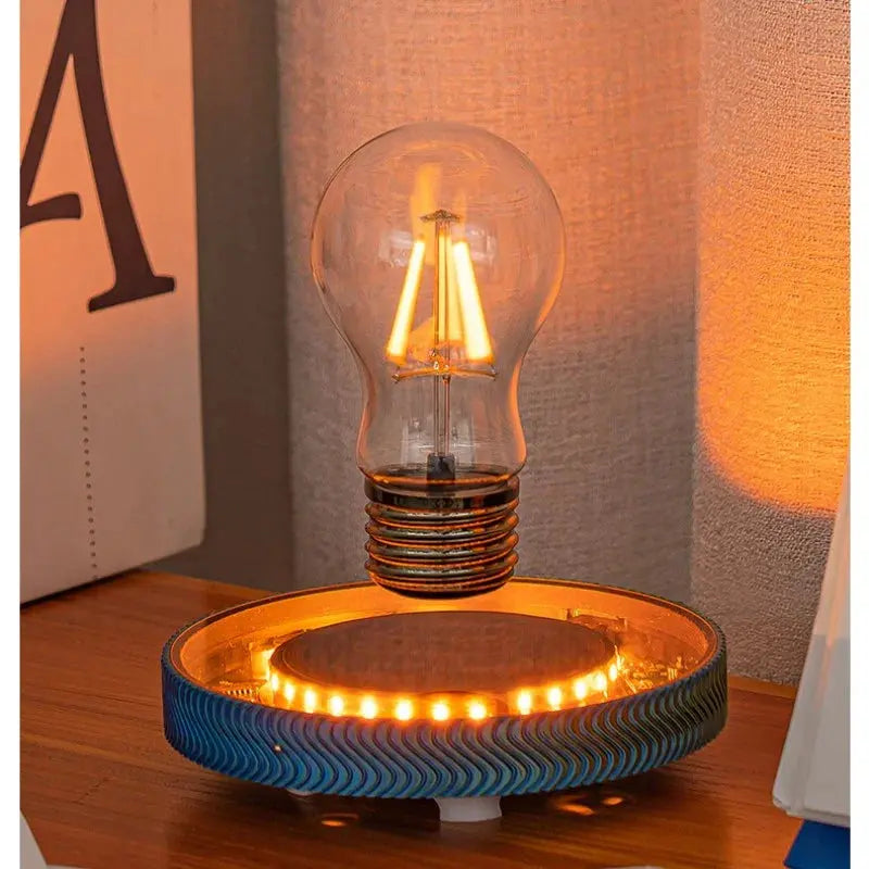 Magnetic Levitating Bulb, Saturn ,Moon Lamp ,Levitating Rotating Table Lamp True Value