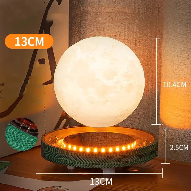 Magnetic Levitating Bulb, Saturn ,Moon Lamp ,Levitating Rotating Table Lamp True Value