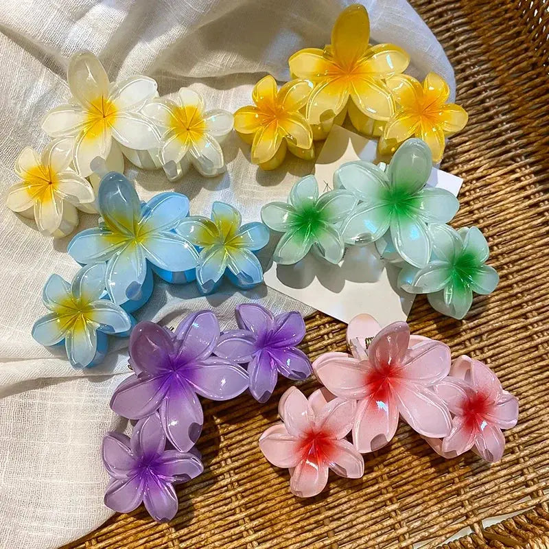 Flower  Ponytail Hair Clip for Girls True Value