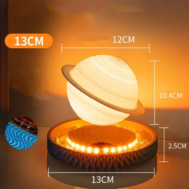Magnetic Levitating Bulb, Saturn ,Moon Lamp ,Levitating Rotating Table Lamp True Value