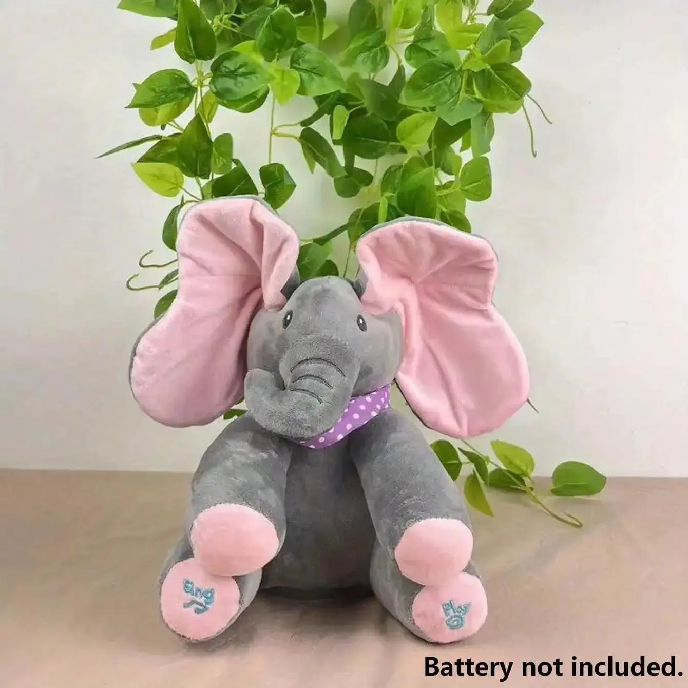 Musical Dancing Elephant Plush True Value