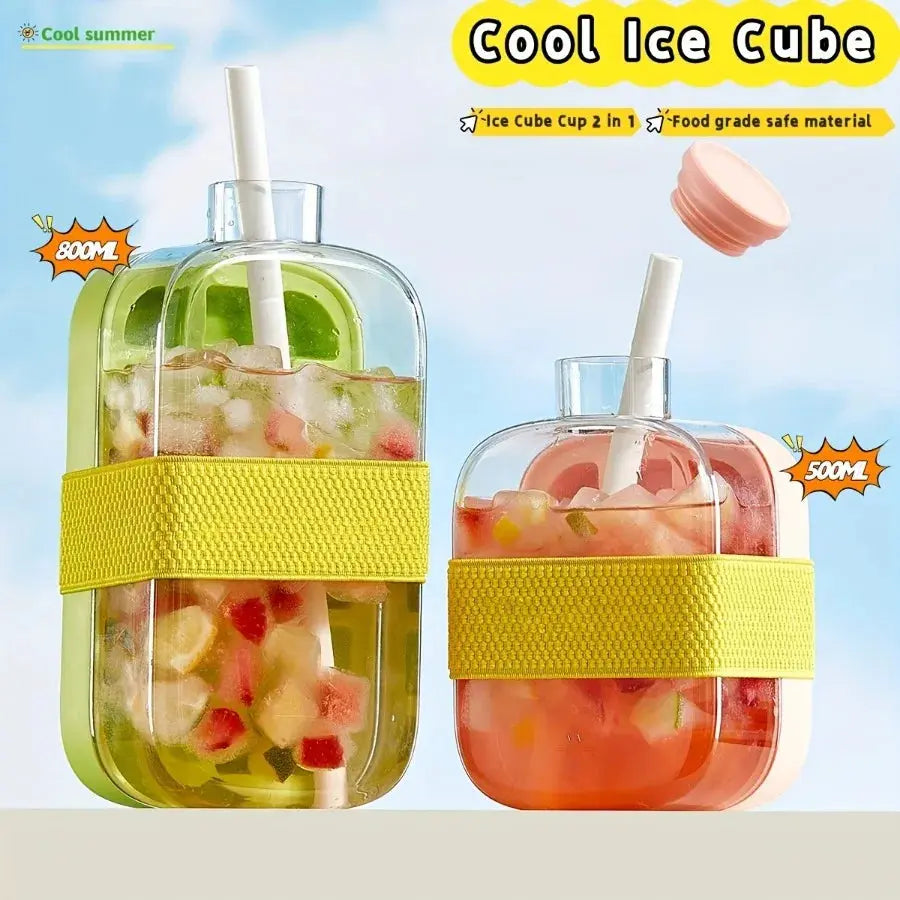 2 in 1 Watter cooling bottle, perfect fr Hot days. True Value