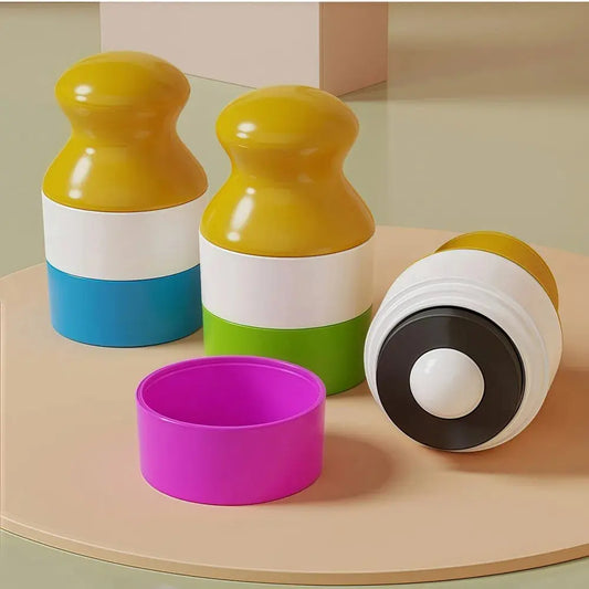 Refillable Sunscreen Dispenser with Roll-On Applicator – Leakproof Travel Bottle for Easy Application True Value