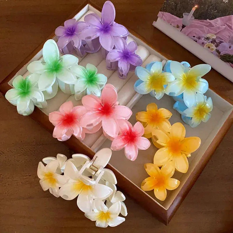 Flower  Ponytail Hair Clip for Girls True Value