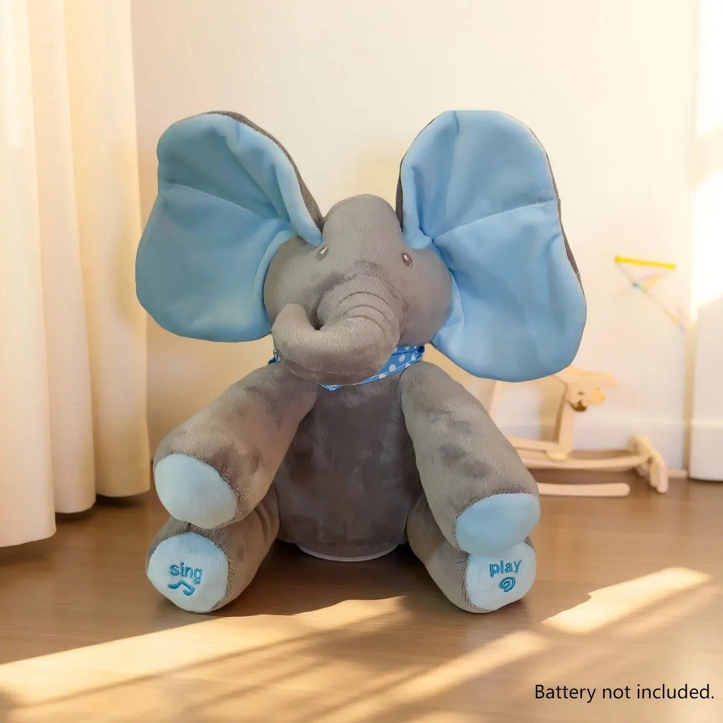 Musical Dancing Elephant Plush True Value