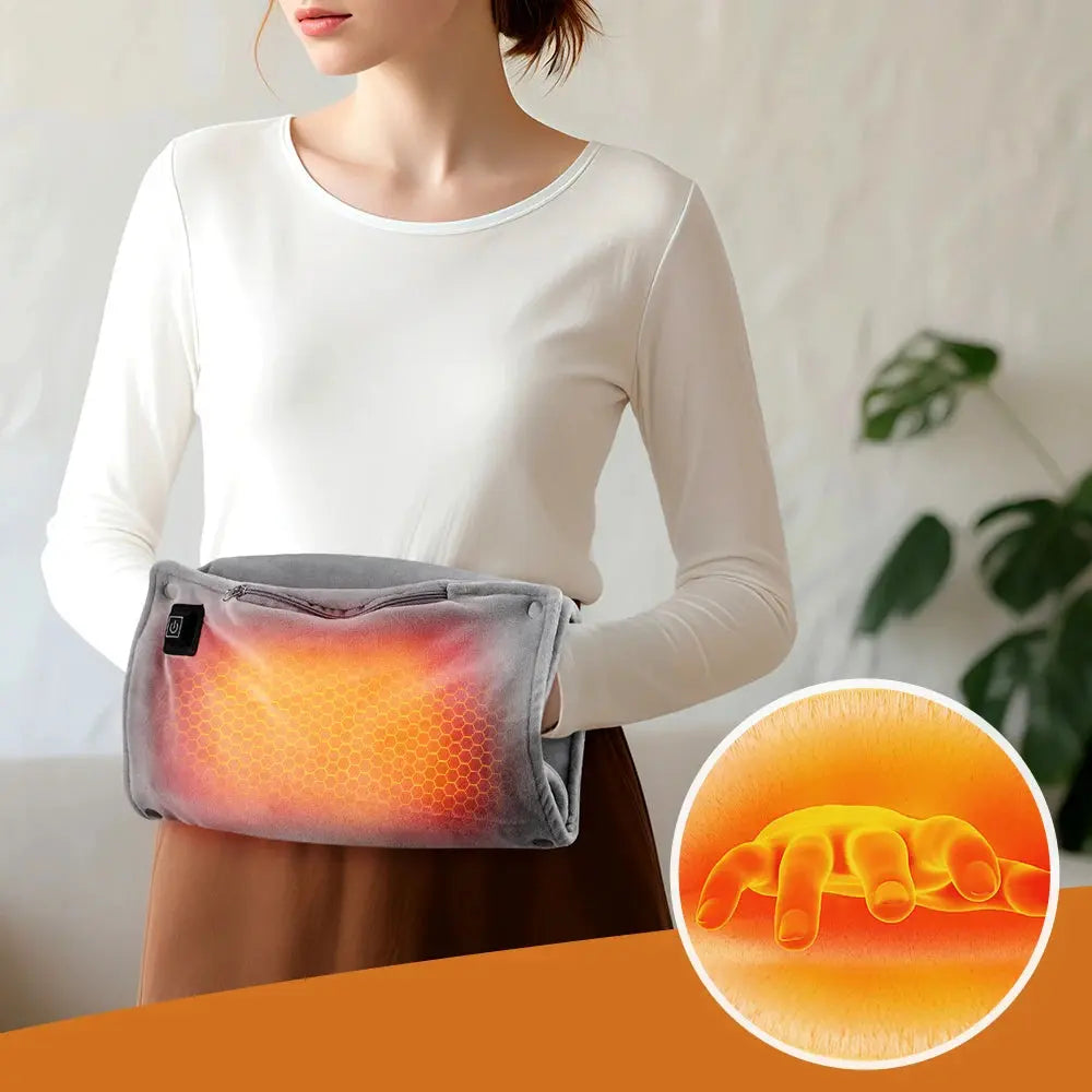 Electric Hand Warmer Winter Heated Warm Pocket  Bag True Value