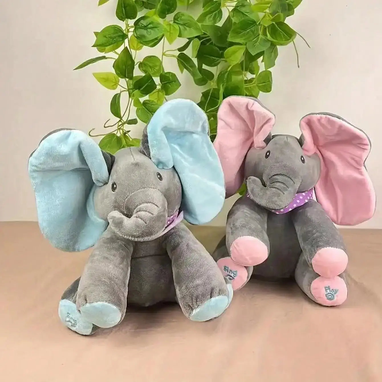Musical Dancing Elephant Plush True Value