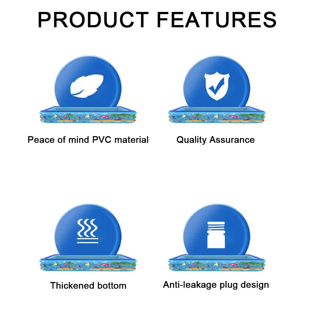 Inflatable pool for children True Value