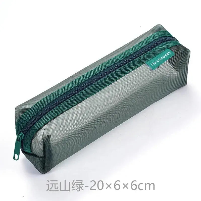 Transparent Stationery Pencil Bag True Value