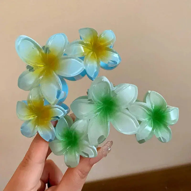 Flower  Ponytail Hair Clip for Girls True Value