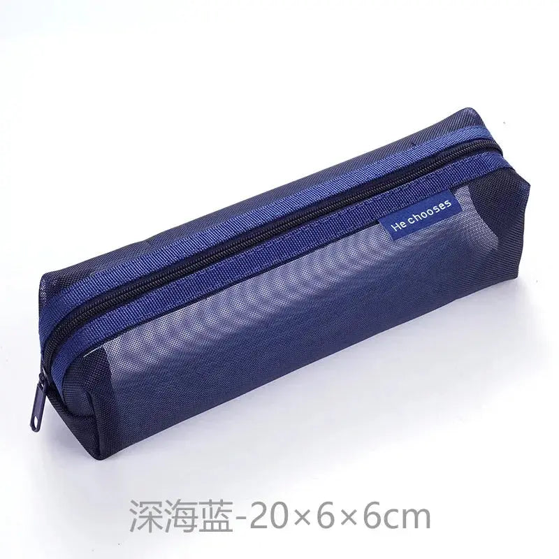 Transparent Stationery Pencil Bag True Value