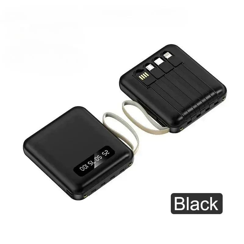 Power Bank with 4 Charging Cables True Value