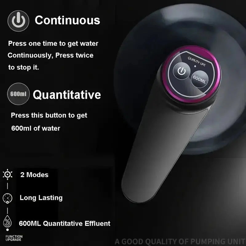 Portable 5-gallon Water Dispenser, with USB Charging-Automatic True Value