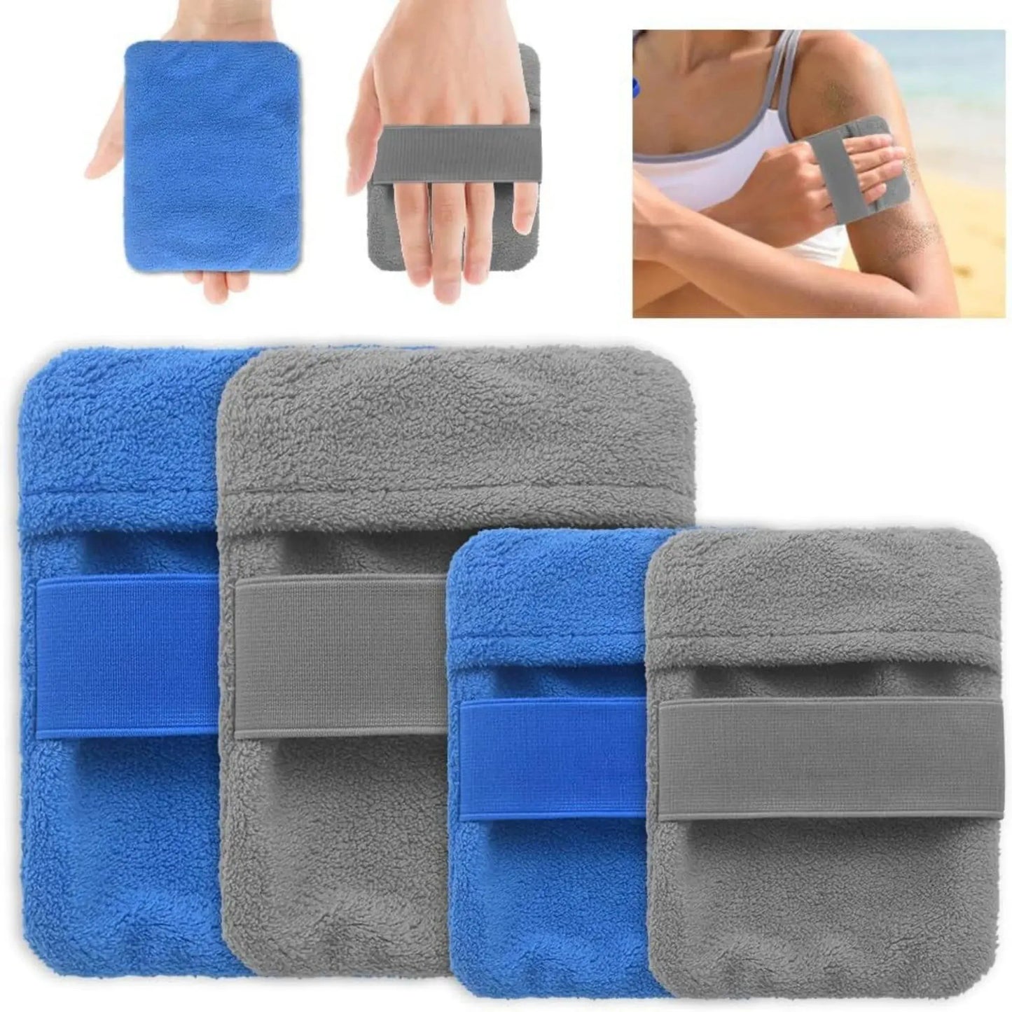 Sand Remover Gloves, Beach Sand Cleaning Glove For Body True Value