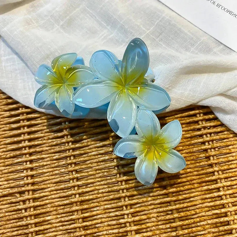 Flower  Ponytail Hair Clip for Girls True Value