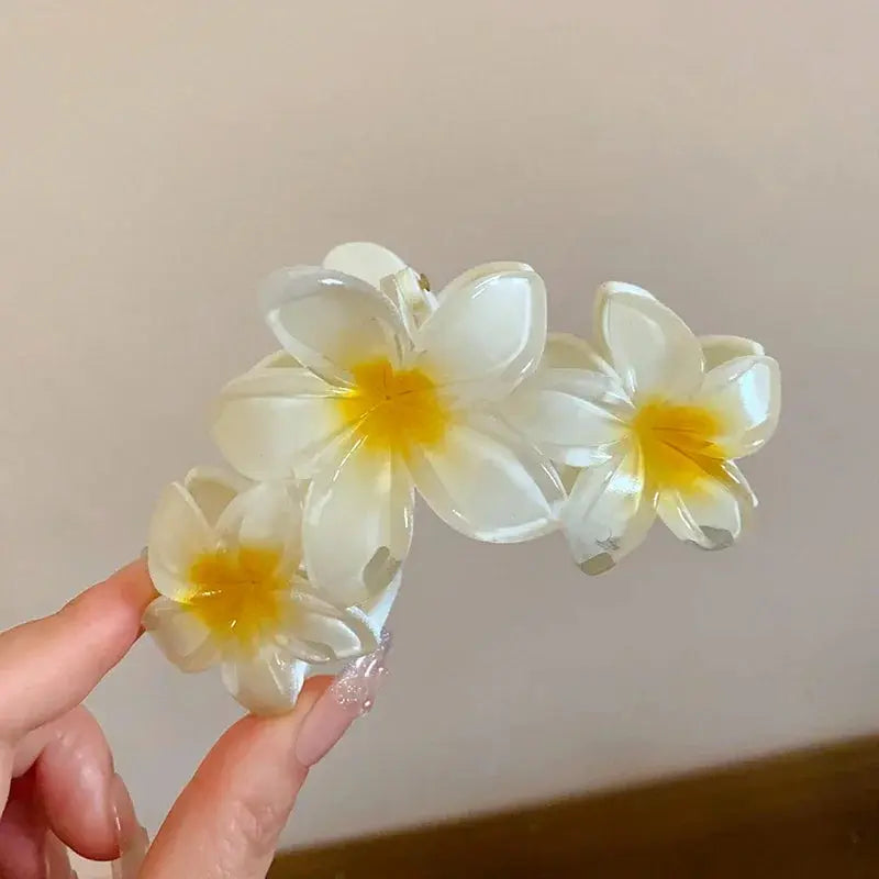 Flower  Ponytail Hair Clip for Girls True Value