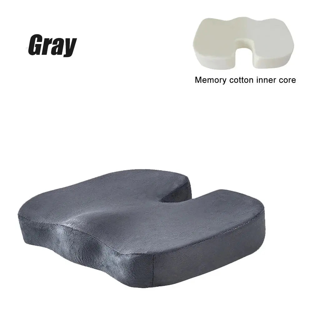 Travel Seat Cushion Memory Foam U-Shaped True Value